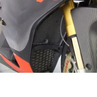 R&G RAD0076BK Ochranná mřížka chladiče Aprilia RSV4